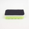 Towa Sangyo Kitchen Sponge Neo Hard Slim Sponge, Green, 2.4