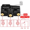 Heschen Small Micro Switch, Z-15GW22S-B, Momentary Contact Short Hinge Roller