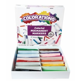 Colorations® Permanent Marker Classroom Pack - 84 Pieces