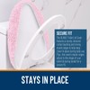 OLANLY Soft Chenille Bathroom Toilet Lid Cover, Machine Washable Seat