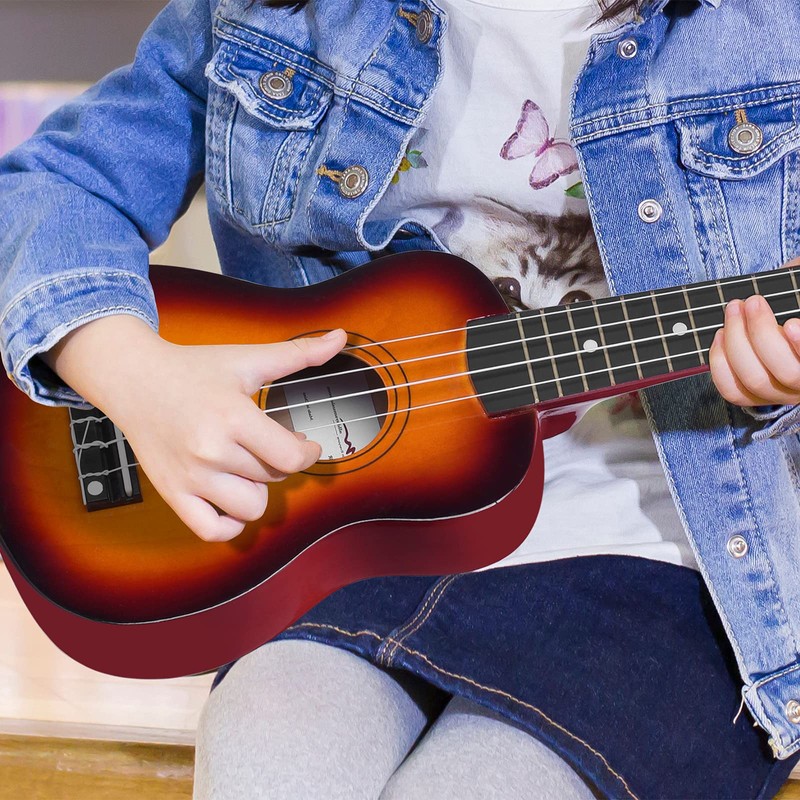 ADM Ukulele for Beginners Hawaiian Wood Ukelele Kit for Kids