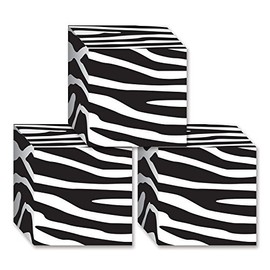 Beistle Zebra Print Favor Boxes
