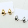Moonstan Women's Earrings, Popular Gold and Silver, Metal Allergy-friendly, Volume,