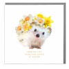Sending You Hogs And Kisses This Easter - Hedgehog -