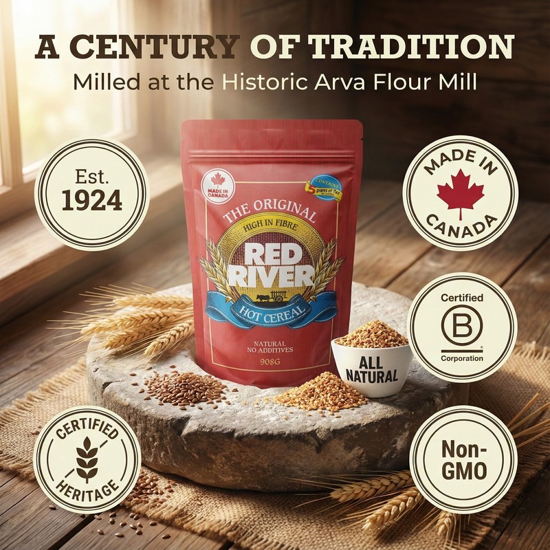 Red River Cereal - Cracked Wheat Hot Cereal (2lbs /
