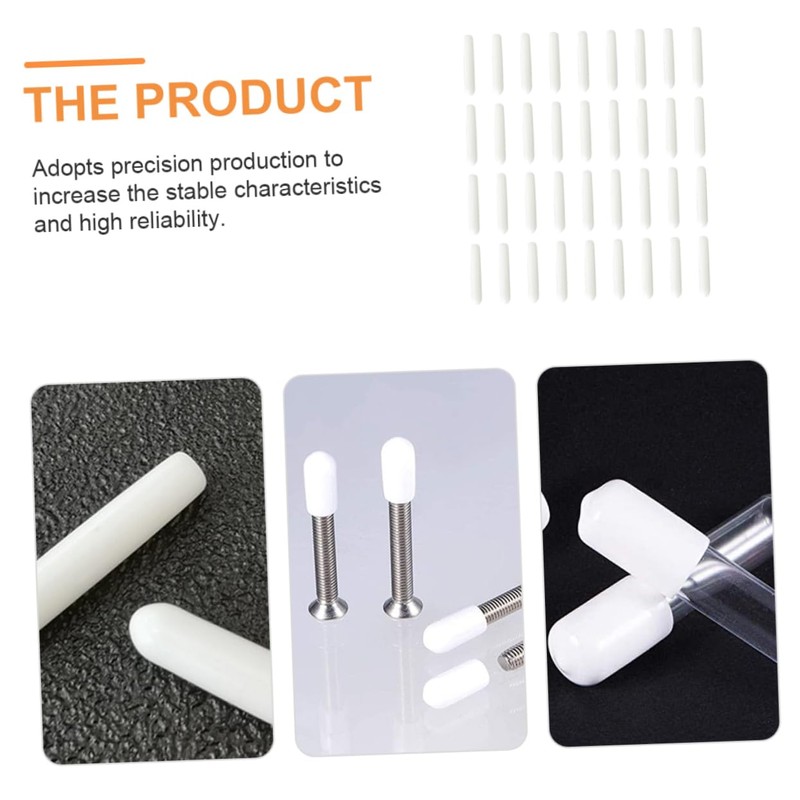 CIYODO 500pcs Round Rubber End Caps Lightweight Thread Protectors for