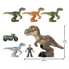 Fisher-Price Imaginext Jurassic World Raptor Raid Toy Set TRex Dinosaur