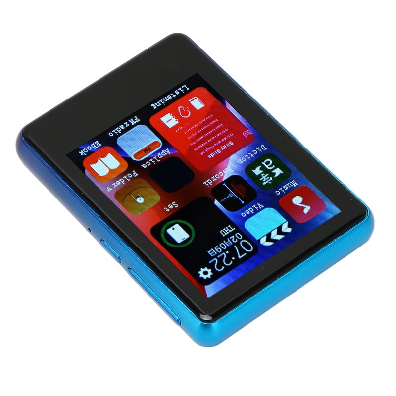 MP3 Player Bluetooth 5.0 Support FM Radio 2.4inch Full Touch