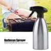 Barbecue Oil Sprayer Stainless Steel Portable for Kitchen Outdoor BBQ