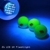 R&L Glow Golf Balls for Night Sports - Tournament Fluorescent