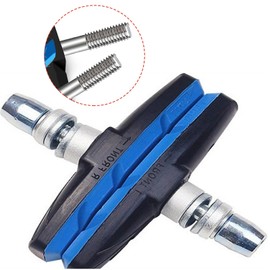 Französische Marke Fahrradbremse | 4er Set | - V-Brake für Fahrrad Bremssattel | 70mm | Bremsbelag für Fahrrad/Mountainbike/Mountainbike - Fahrrad Bremsbeläge mit Muttern