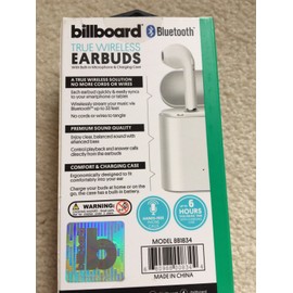 BB1834 True Wireless EARBUDS