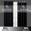RYB HOME RV Camper Door Window Curtains -Blackout Privacy Curtains