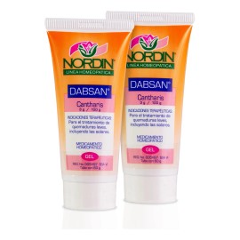 Dabsan Gel, Con Cantharis, Para Quemaduras 2 Pack