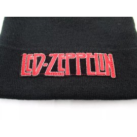 Led Zeppelin Rock Retro Vintage Black Beanie Hat
