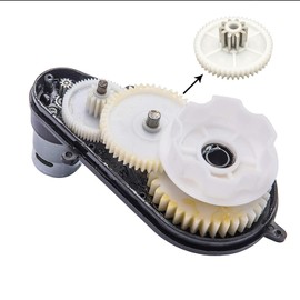 weelye 2Pcs Replacement for Gearbox RS555 24V 40000RPM High Speed Drive Motor Gearbox,Applicable for Children ´s Riding Electric Vehicles