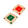 KICHOUSE 1 Set Red Wooden Digital Flop Game Board Party