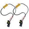 2Pcs 9005 9006 Led Load Resistor Fix Hyper Flash, 50W