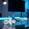 1 Pcs White DC5V USB LED Dimmer Extension Cable with