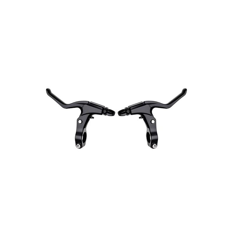 Clarks Cycle Systems CLK-24 Three Finger Alloy V-Brake Levers, Black,