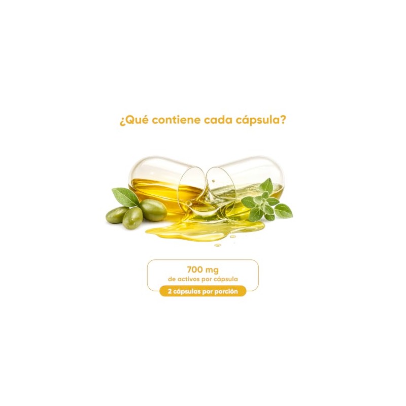 Aceite de Oregano 60 Cápsulas.Pasiguaro 144 mg de Carvacrol por