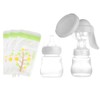 Manual Suction Breast Pump Adjustable Painless Baby Infant Feeding Milk