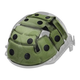 Yzpacc Airsoft Helmet Padding Helmet Pads Set, Second Generation Green