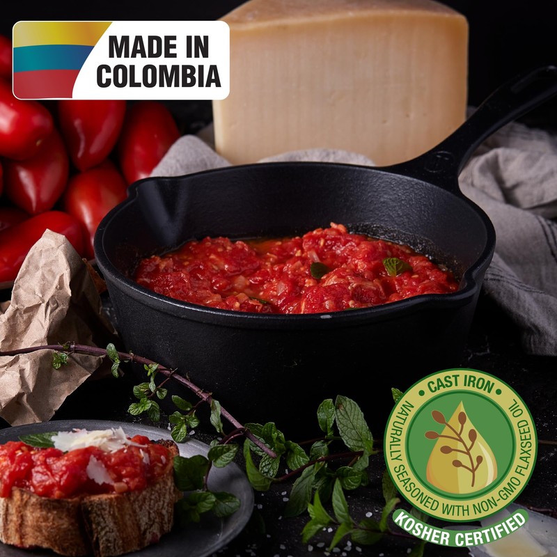 Victoria Cast Iron Saucepan, Cast Iron Melting Pot, Made in