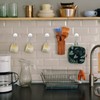 Set of 6: Magnetic Hooks, Magnetic, Stainless Steel, Rust Resistant,