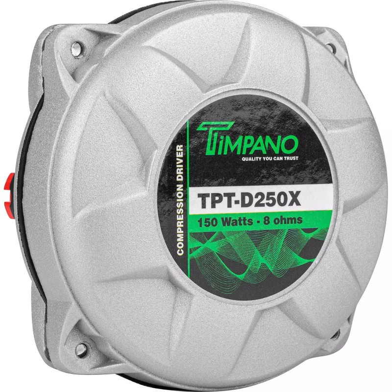 Universal Timpano Audio TPT-D250X 1" Exit Phenolic Compression Driver