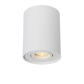Lucide TUBE - Ceiling Spotlight - Ø 9,6 cm - GU10 - White