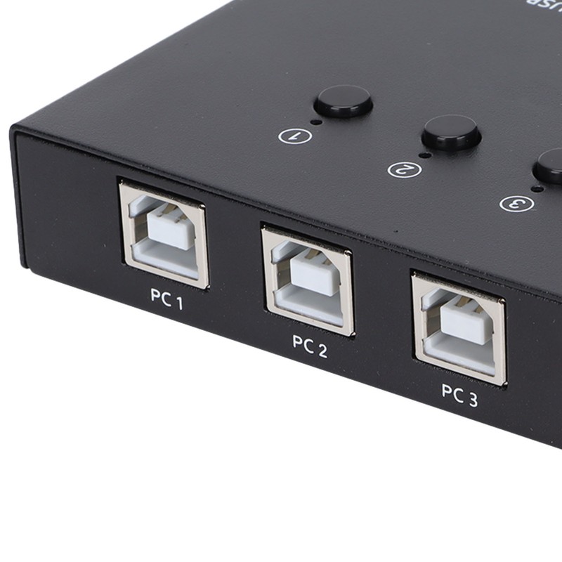 USB Switch USB2.0 Full Speed Transmission 2 Switching Modes 4