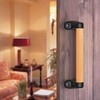 SELEWARE 12 inch Playground Safety Handle Wood Kids Playground Grab