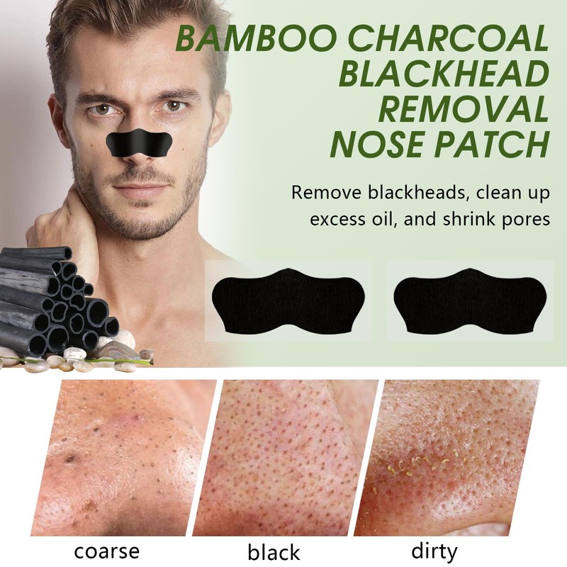 YANINEE 50PCS Mitesser Nase Pore Strips Nntfernen, Mitesserentferner Stripes für