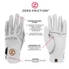 Zero Friction Men's Copper Flex Golf Glove, Universal-Fit, Left Hand,