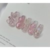 Hachuharibo handmade nail tips (full set package) - Coffin /