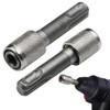 QIBZI SDS Shank Drill Bit 6.35mm SDS Plus Adapter for