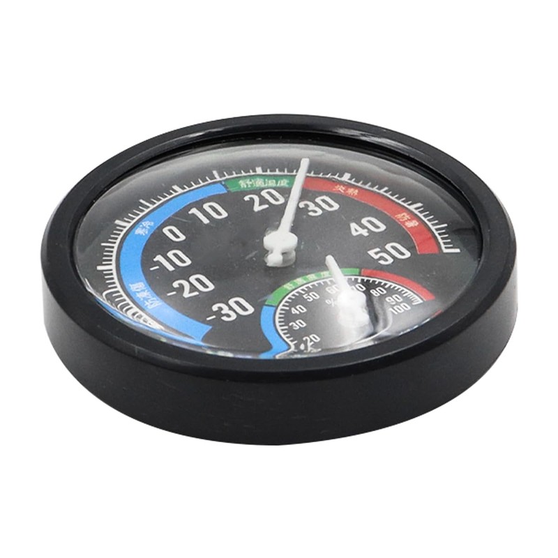 ZONADAH Reptiles Thermometer Dial Temperature Humidity Gauge Pet Supplies Terrarium