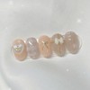 [Handmade Nail Tips] Winter Blurry Nail Tips - Petitful /