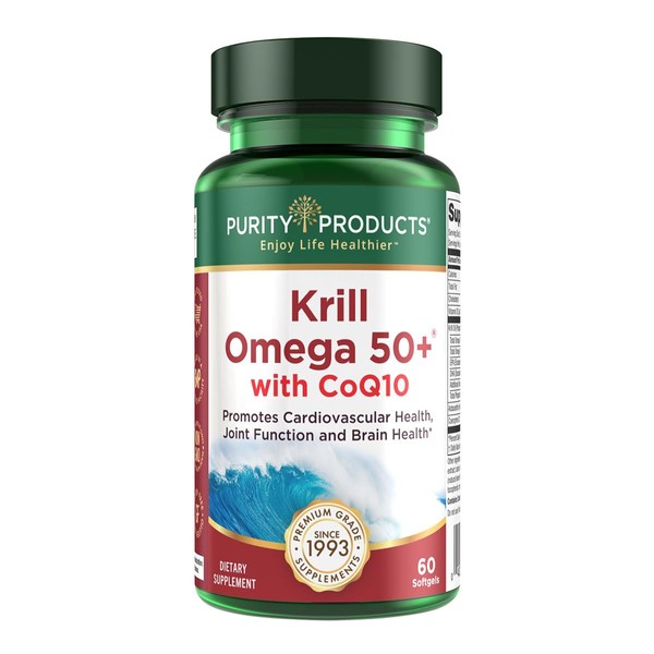 Purity Products Purity Products - Krill Omega 50+ with CoQ10,