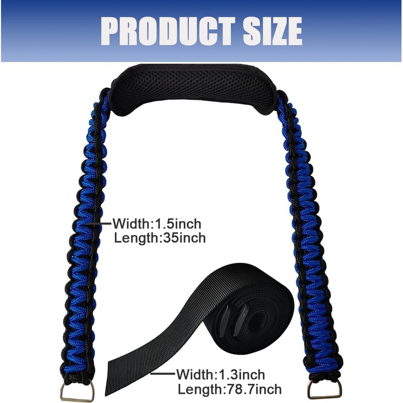Ajqxh Heavy-Duty Cooler Strap for Engel-13qt and 19qt, Adjustable Shoulder
