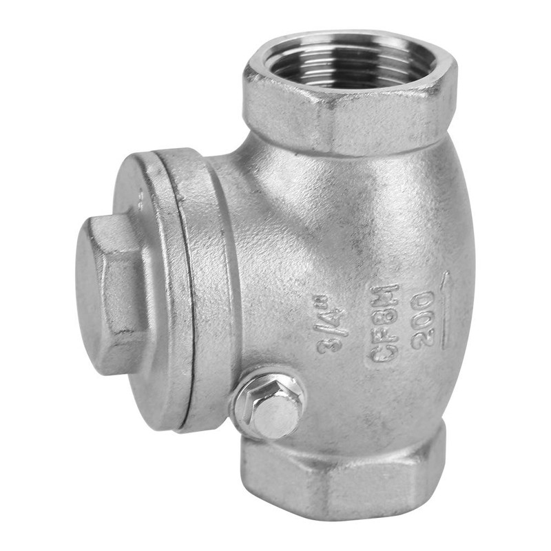 Stainless Steel Swing Check Valve HIGH Pressure ONE Way DN20