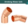 10 Pack Niikappu 3/4" C x 3/4" C Copper Elbow