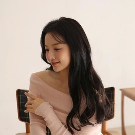 [Pick&Wear] 4-piece snap-on hairpiece setting perm two-tone brown / [픽앤웨어] 4피스 똑딱이 부분 헤어피스 세팅펌 투톤브라운