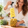 1PCS Stainless Steel Pineapple Slicer Peeler - Kitchen Fruit Tools