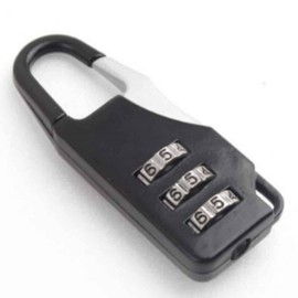 Dial Combination Lock for Cabinets & Lockers Rectangular Backpack Lock 3ea