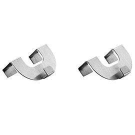 Clever-Kauf-24 GmbH Easyfix Hooks for Eyelet Roller Blinds Pack of 2