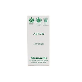 Ainsworths 30C Apis Homoeopathic Remedy - Pack of 120 Tablets