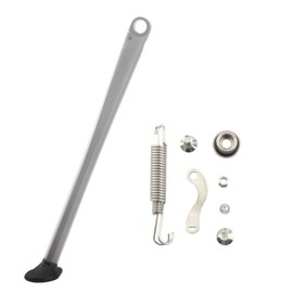 PowerMotor Motorcycle Kickstand Foot Side Support Parking,Kickstand Side Stand Spring Kit For EXC EXCF XC XCF XCW XCFW 125 200 250 300 350 450 500 530 2017-2022-Silver