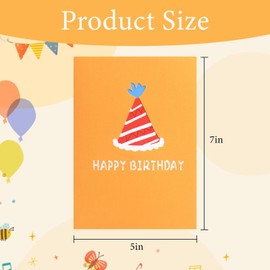 Pop Up Birthday Cards, Funny Cat Birthday Card, Kitties 3D Pop Up Greeting Card, 3D Birthday Card for Cat Lovers, Girls Birthday Cards From the Cat, for Women Mum Daughter Sister Kids Friends Men